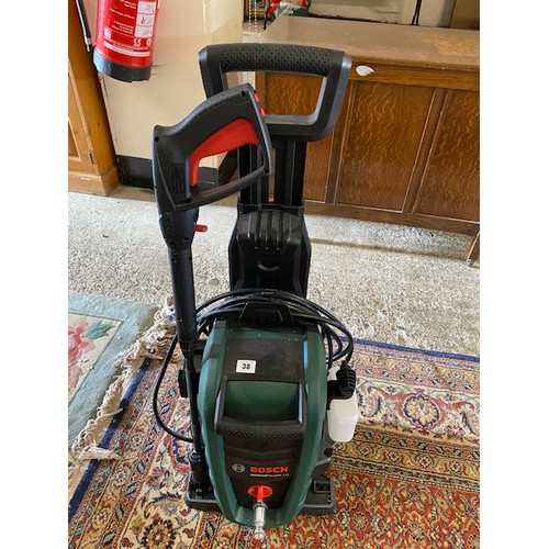 38 - A Bosch Universal Aquatak 125 power washer