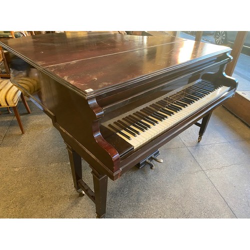 92 - A Hopkinson of London baby grand piano