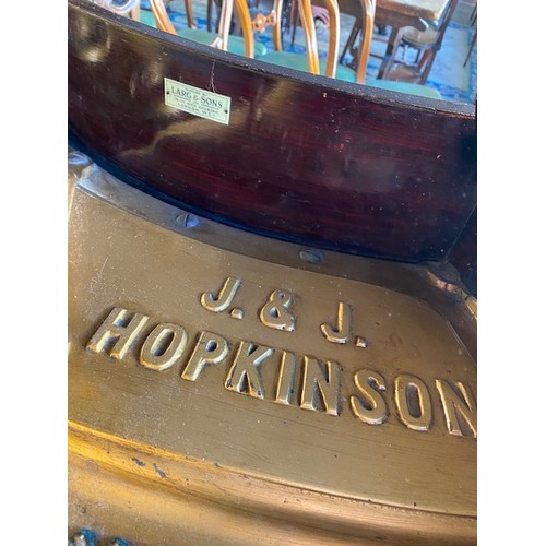 92 - A Hopkinson of London baby grand piano