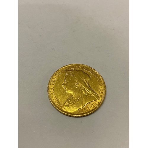 200 - A gold sovereign for 1899