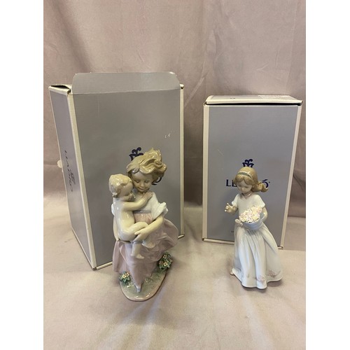 89 - Two Lladro figures - Playing Mom and For A Special Someone, boxed