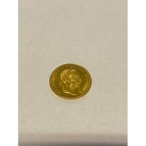 200 - An Austrian gold coin 1915 restrike