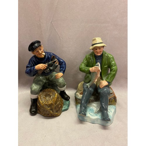 111 - Two Royal Doulton figures - A Good Catch HN2258 and The Lobster Man HN2317