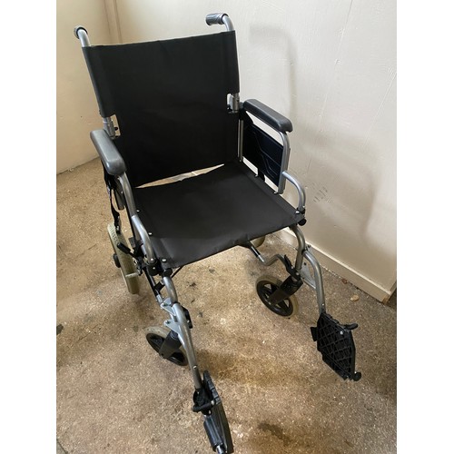 61 - A Days folding wheelchair