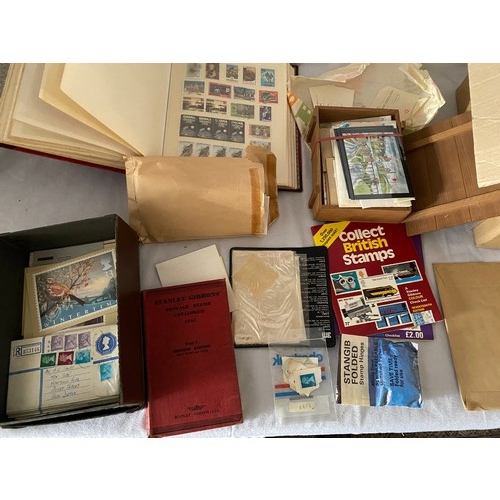 15 - A selection of stamps, albums etc..