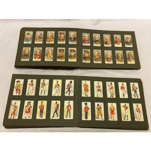 32 - An album of Players cigarette cards and an album of Wills cigarette cards