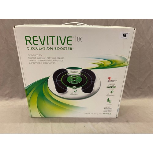 15 - A Revitive IX circulation booster, boxed