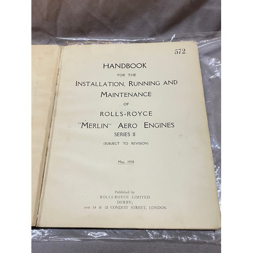 7 - Handbook For The Installation, Running and Maintenance Of Rolls Royce Merlin Aero Engines Series II