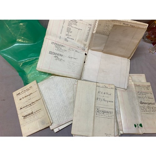 9 - A collection of vellum documents