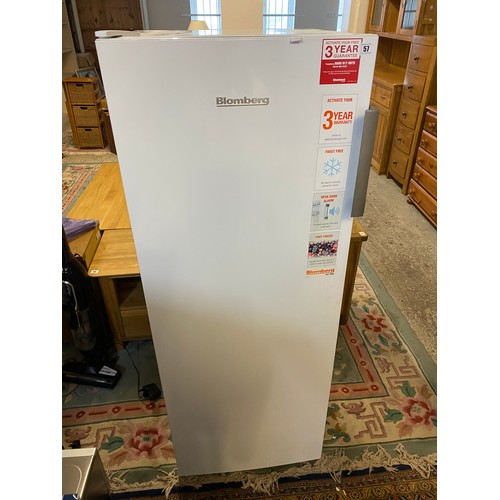 57 - A Blomberg upright freezer