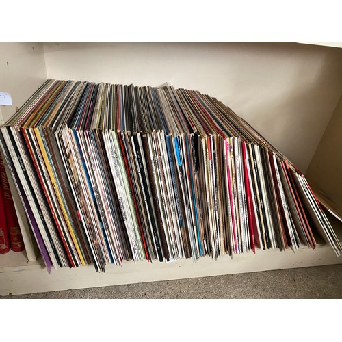 73 - A large quantity of long playing records including pop, musical shows, classical etc..