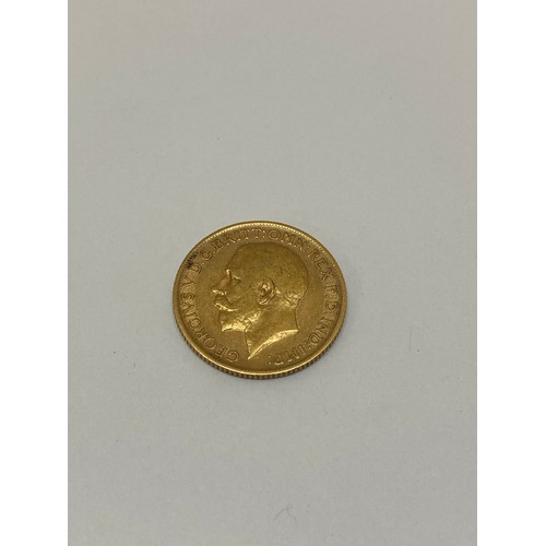 307 - A gold sovereign for 1912