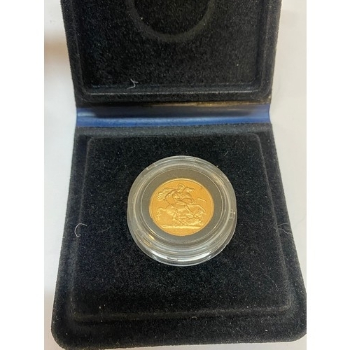 161 - A 1979 gold proof sovereign, in fitted box (no certificate)