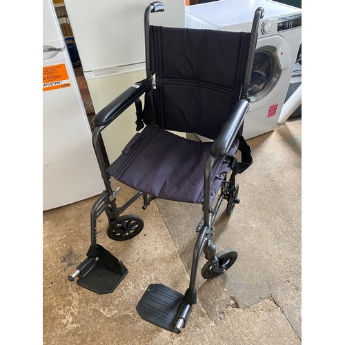 88 - A Care Co folding wheelchair