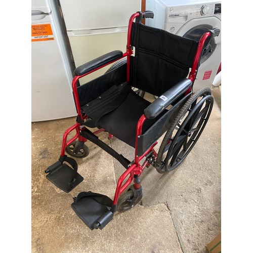 89 - A folding wheelchair