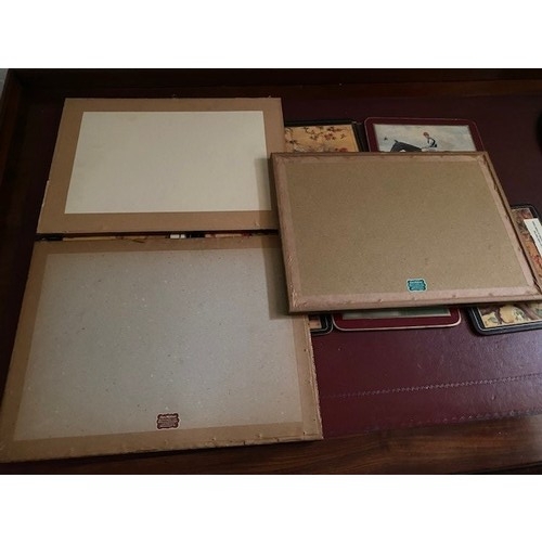 4 - Two Chinese paintings on rice paper of pheasants, mounted, framed and glazed - 7 1/2in. x 11 1/2in. ... 