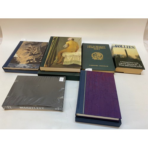 38 - Four Folio Society books - Moonfleet, The Hunting Of The Snark, The Nude and Shakespeare's Sonnets t... 