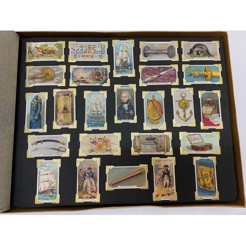 33 - Five albums of Cigarette Cards including Ogden's, Wills, Fry's chocolate, Player's and subjects show... 