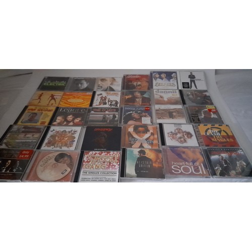 100 - A large quantity of modern cd's including Led Zeppelin, boxed, The Rolling Stones, Rod Stewart, 80's... 