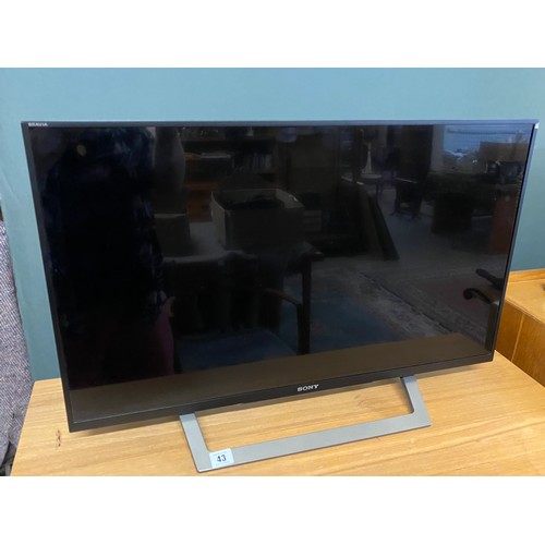 43 - A Sony 32in. flatscreen television