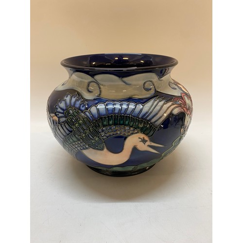 157 - A modern Moorcroft Kyoto pattern jardiniere - 8 1/4in. high