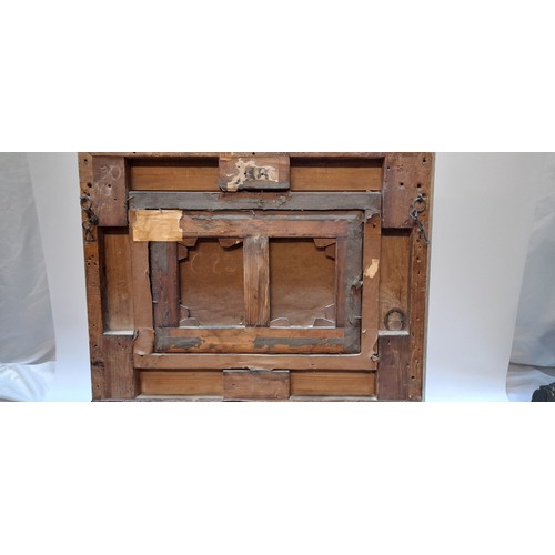 25 - C.F Daubigny.  A 19th Century signed oil on canvas - Coastal scene with boat in the foreground title... 