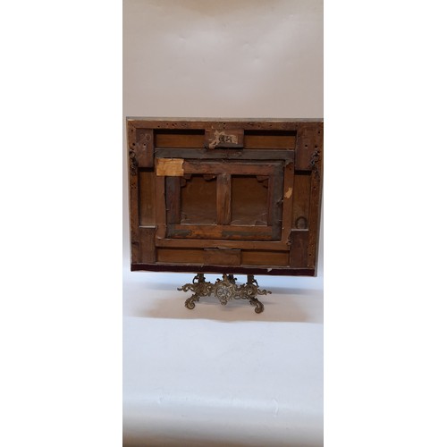 25 - C.F Daubigny.  A 19th Century signed oil on canvas - Coastal scene with boat in the foreground title... 