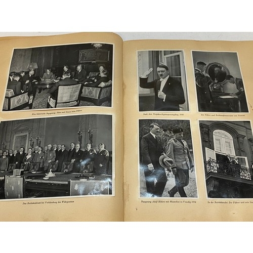 26 - Adolf Hitler - Pictures Of The Life Of The Fuhrer inscribed to the front 'To Andrew Wickham ........... 