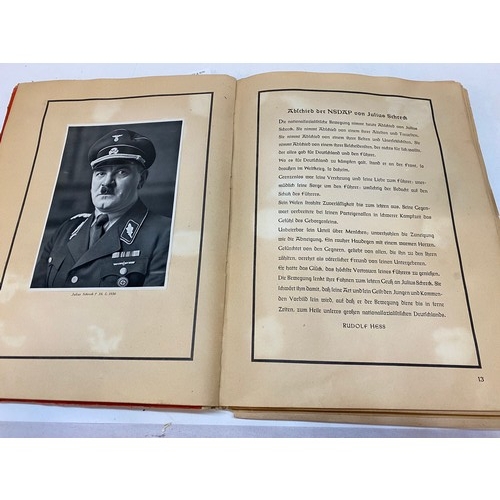 26 - Adolf Hitler - Pictures Of The Life Of The Fuhrer inscribed to the front 'To Andrew Wickham ........... 