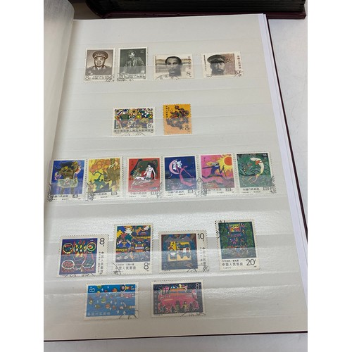 28 - Two albums of Chinese stamps