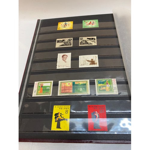 28 - Two albums of Chinese stamps