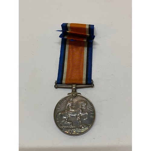 257 - A British War medal awarded to C. De St Croix for Service With The Royal Navy