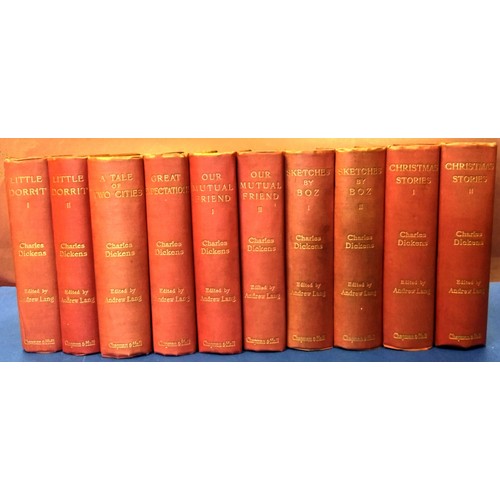 37 - CHARLES DICKENS. 27 volumes of his works in the 