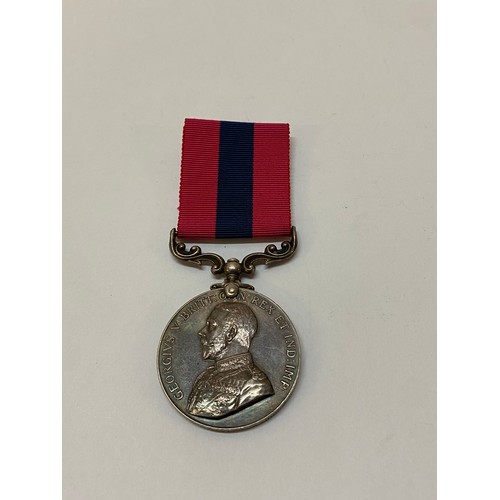 208 - A George V Distinguished Conduct medal awarded to 693 Sjt. W.G Taylor 4/GDS.M.G.REGT