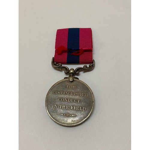 208 - A George V Distinguished Conduct medal awarded to 693 Sjt. W.G Taylor 4/GDS.M.G.REGT
