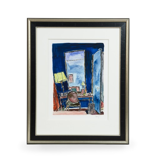 67 - Bob Dylan – A limited edition giclee print no.246 of 295 entitled ‘ Dallas Hotel Room’ part of the ‘... 
