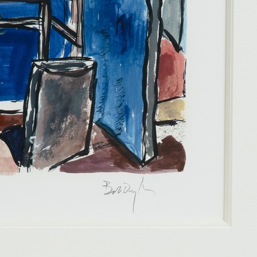 67 - Bob Dylan – A limited edition giclee print no.246 of 295 entitled ‘ Dallas Hotel Room’ part of the ‘... 
