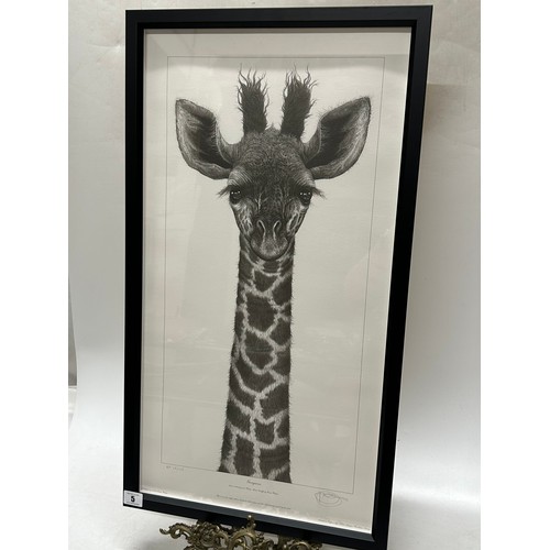 An artists proof black and white print after Gary Hodges entitled ...