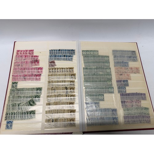 10 - Two albums of United Kingdom stamps