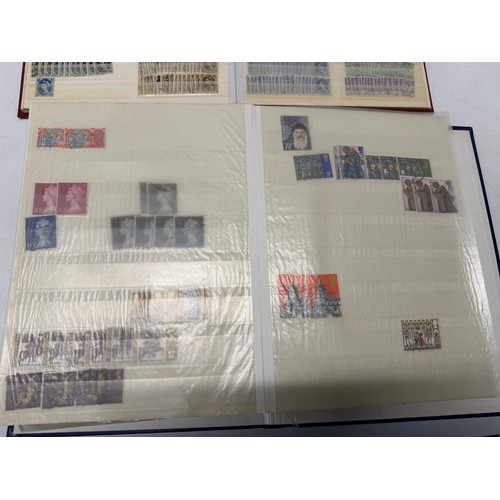 10 - Two albums of United Kingdom stamps