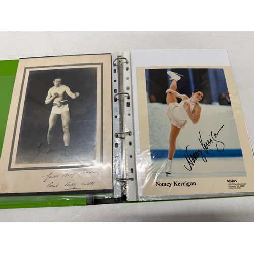 19 - A folder of coloured and black and white photographs bearing signatures comprising:- Ines Papert, Ka... 