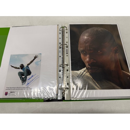 19 - A folder of coloured and black and white photographs bearing signatures comprising:- Ines Papert, Ka... 