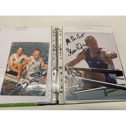 19 - A folder of coloured and black and white photographs bearing signatures comprising:- Ines Papert, Ka... 