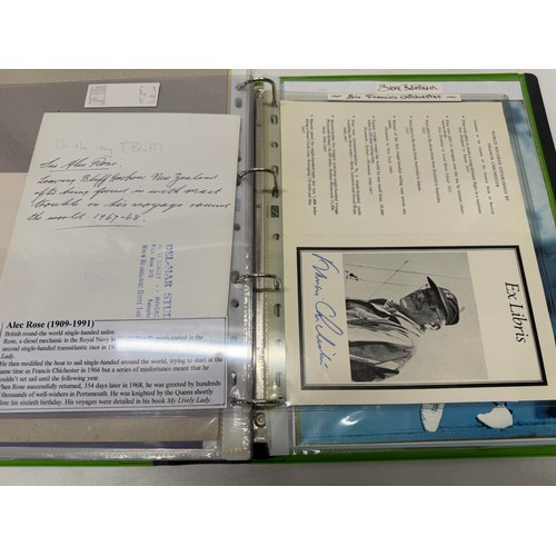 19 - A folder of coloured and black and white photographs bearing signatures comprising:- Ines Papert, Ka... 
