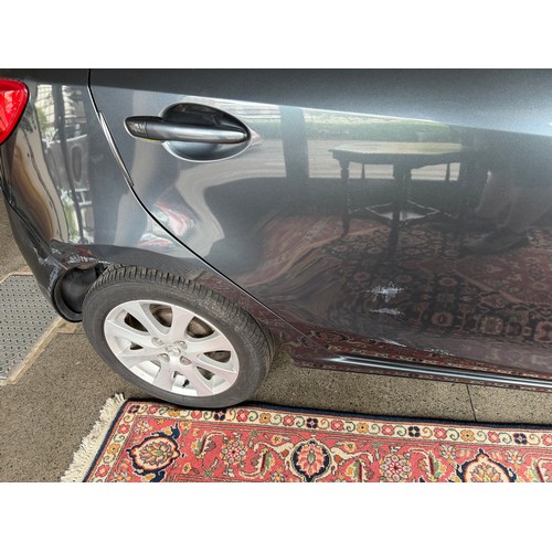 1 - A Mazda 1.3 TS2 motor car, 09 registration, five door, manual, petrol, 67610 miles approx., four own... 