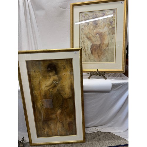 26 - Benfield.  A limited edition screenprint entitled Harvest no.606 of 650, framed and glazed - 25in. x... 