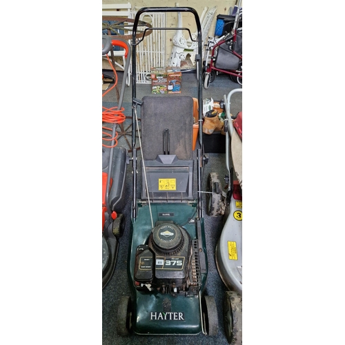 411 - Hayter Sprint 375 rotary petrol mower