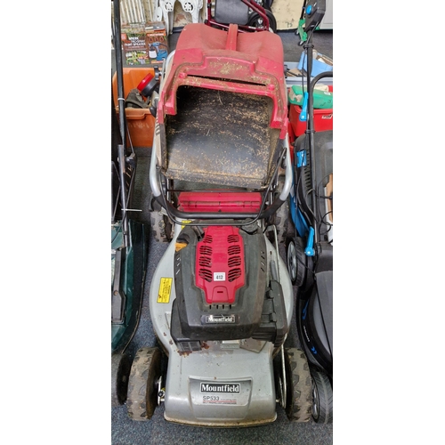 412 - Mountfield SP533 self-propelled petrol rotary lawnmower