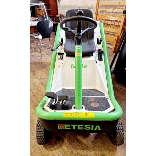 421 - Etesia bahia ride on hydrostatic lawn mower, non runner