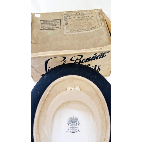 115 - Lincoln Bennett gents silk top hat with original box